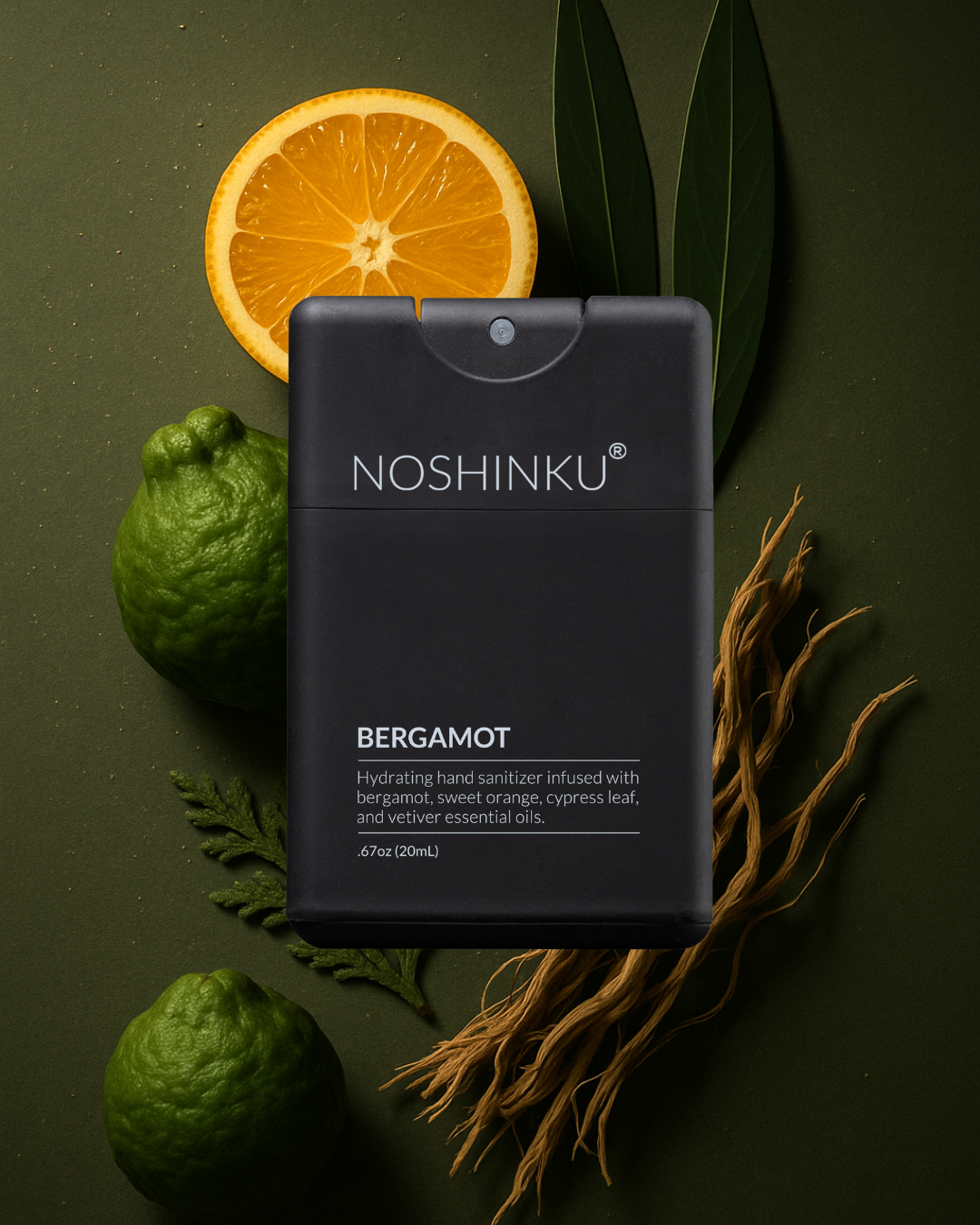 Bergamot Ultra-Moisturizing Pocket Hand Sanitizer