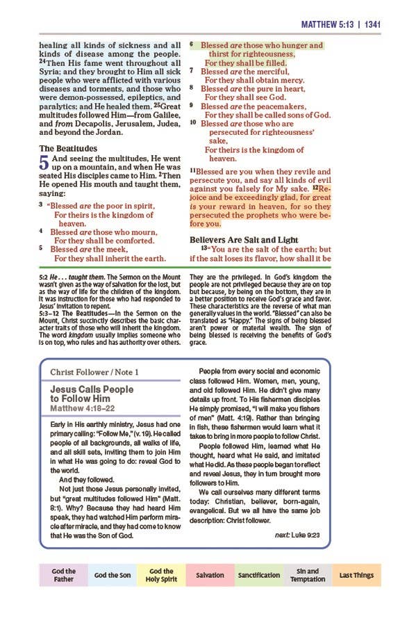 Color Code Study Bible, Revealing God&#39;s Truth Color by Color