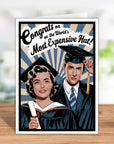 World's Most Expensive Hat Graduation Card