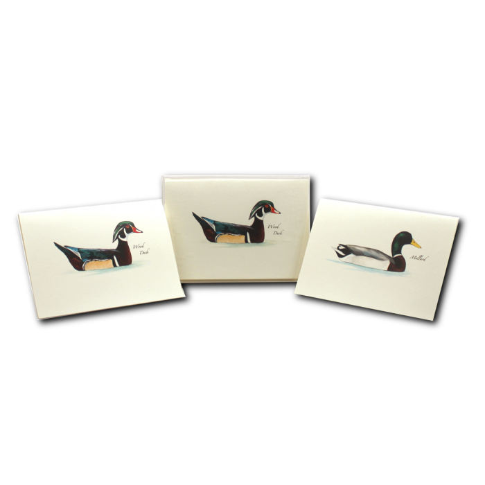 Sibley Duck Assortment Notecards with Matching Envelopes - Set of 8