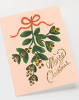 Mistletoe Christmas card