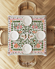 Walk in the Park Square Tablecloth
