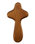 Handheld Cross - Walnut Stain