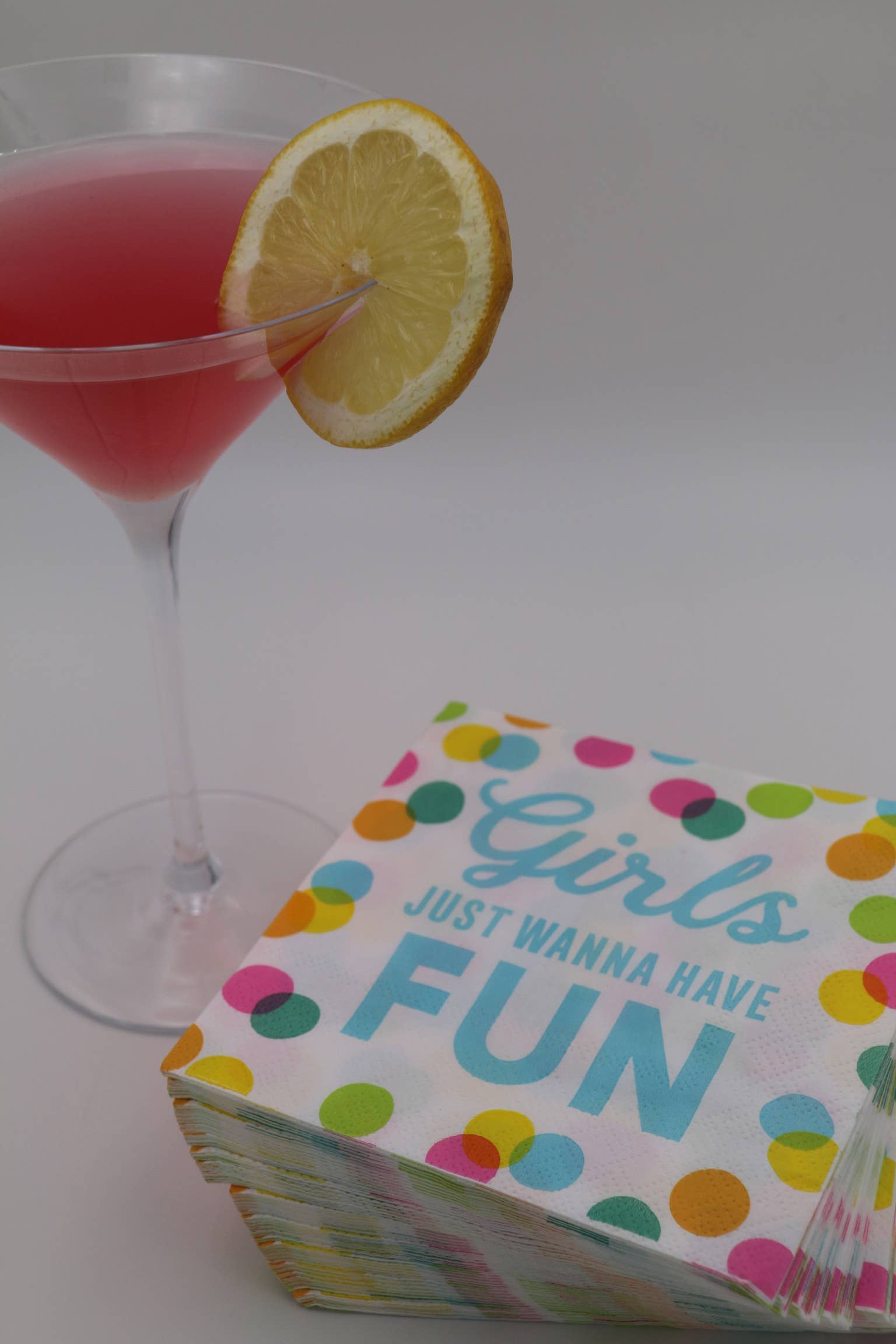 Girls Just Want to Have Fun Cocktail Napkins