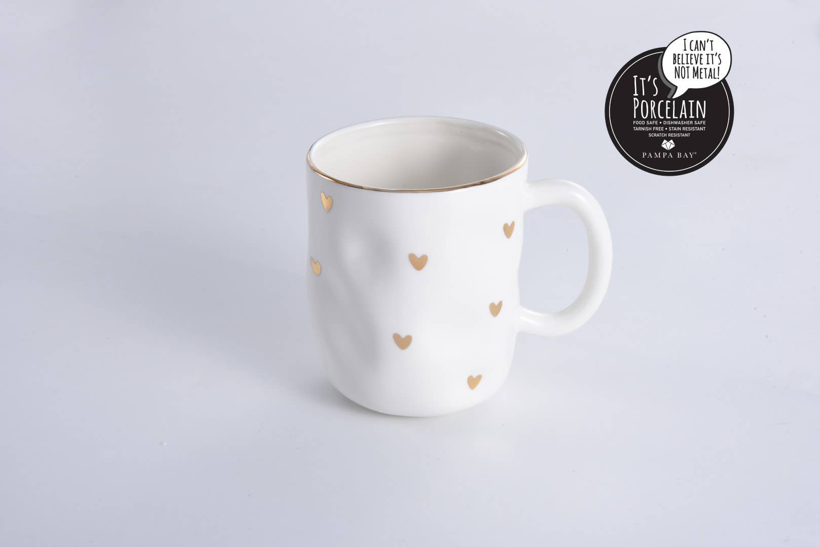 Porcelain Heart Mug