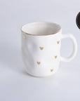 Porcelain Heart Mug