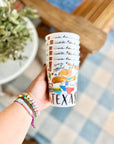 State of Texas Reusable Party Cups, state pride: Unwrapped