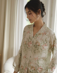 Floral Long Sleeve Pajama Set