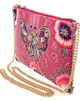Social Butterfly Beaded Butterfly Mini Crossbody Handbag