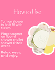 Sea Salt and Grapefruit Shower Steamers