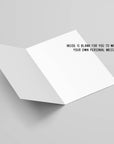 Your Gown Is Simply Stunning Graduation Card