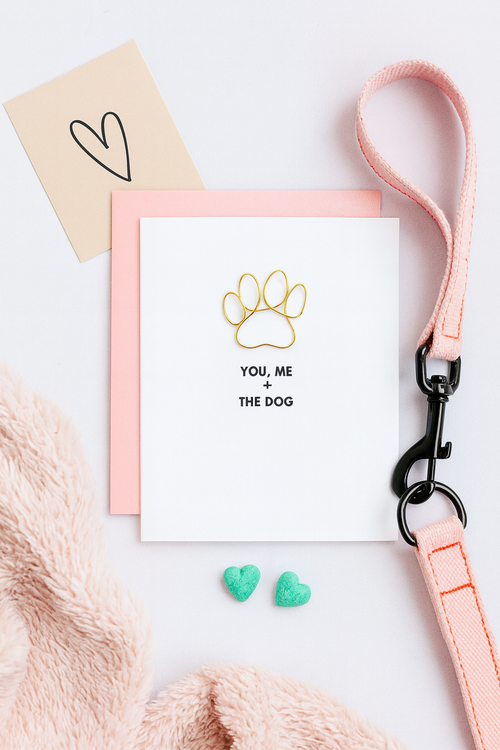 You, Me + The Dog Anniversary Card