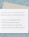 Blue Hydrangea Notecards
