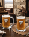 Longhorn Beer Mugs
