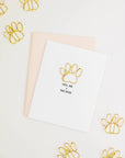 You, Me + The Dog Anniversary Card