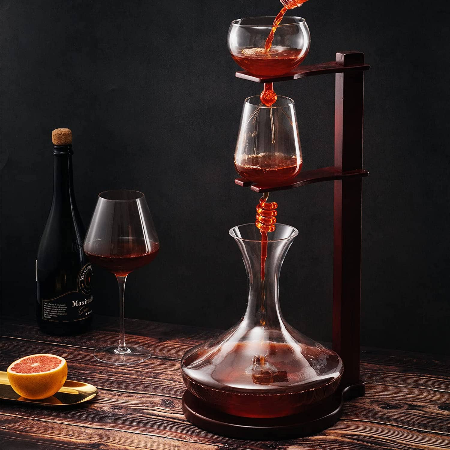 Wine Tower Decanting &amp; Aerator Set by The Wine Savant