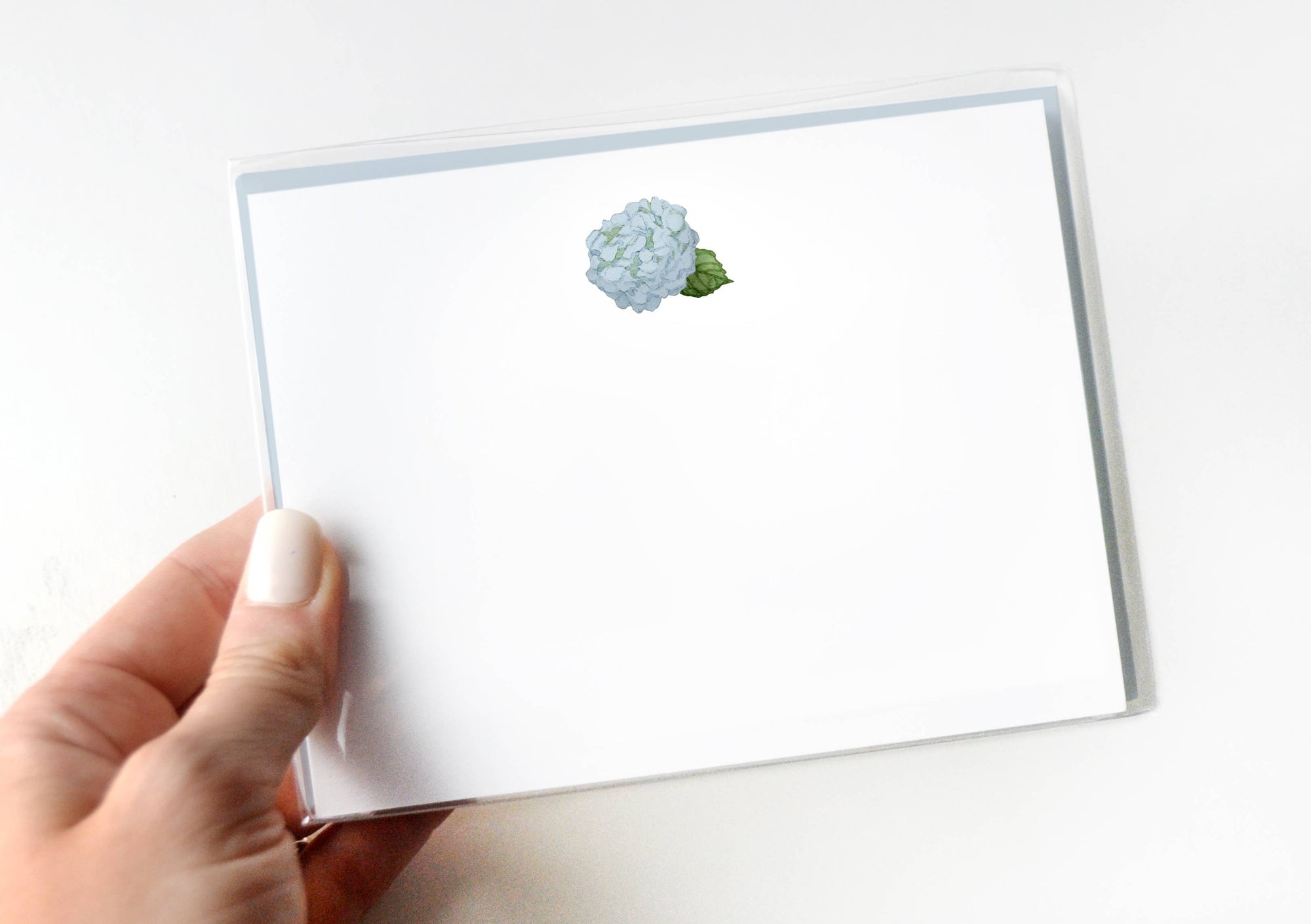 Blue Hydrangea Notecards
