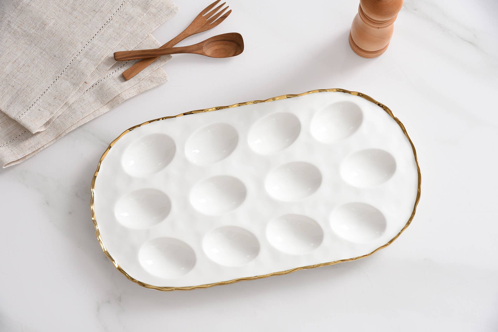 Oval Deviled Egg Tray