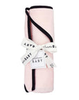 Blush Hooded Towel with Bow