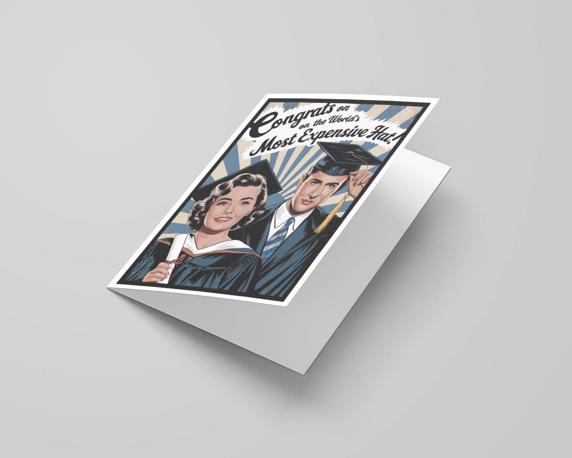 World's Most Expensive Hat Graduation Card
