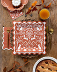 Acorn Grove Square Paper Plates