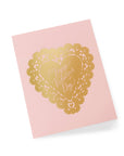 Doily Valentine Card