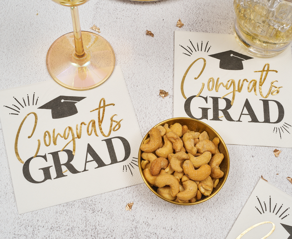 Congrats Grad Cocktail Napkins