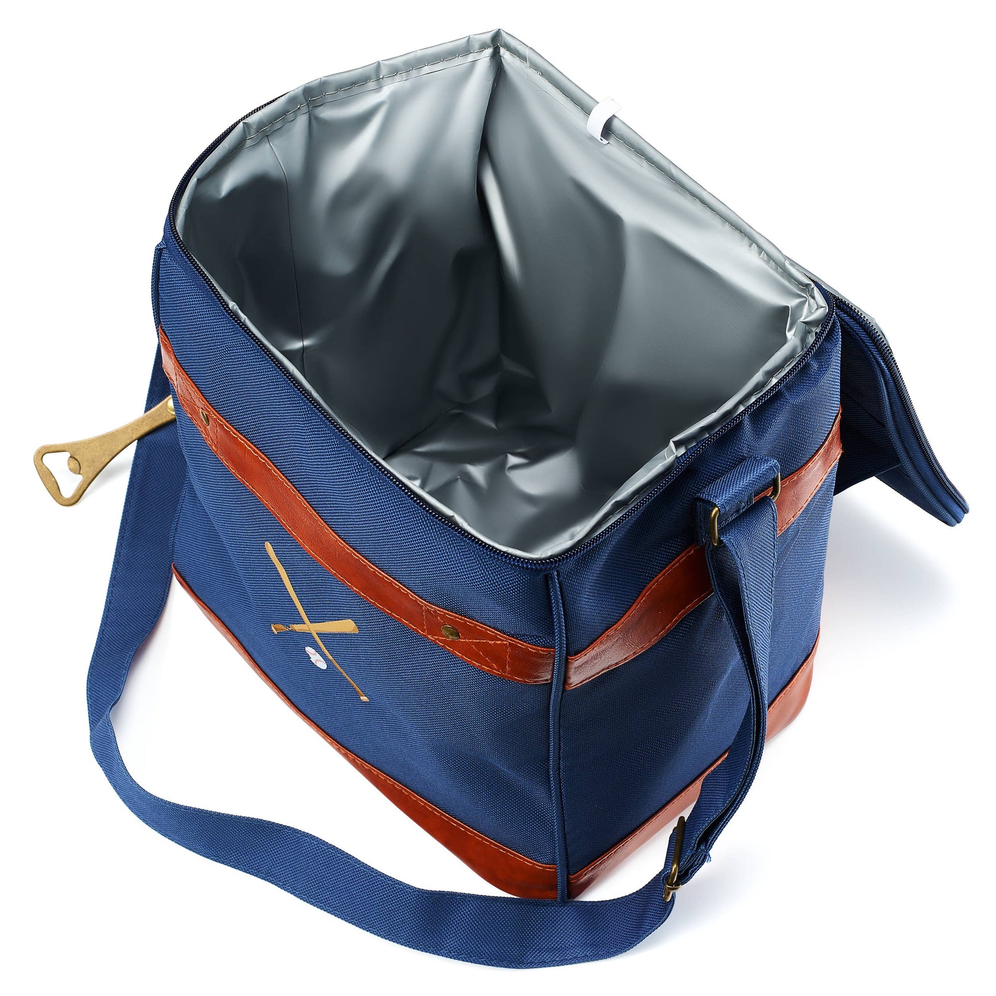 Baseball Soft-Sided Drinks Cooler Bag | Holds 12 Bottles