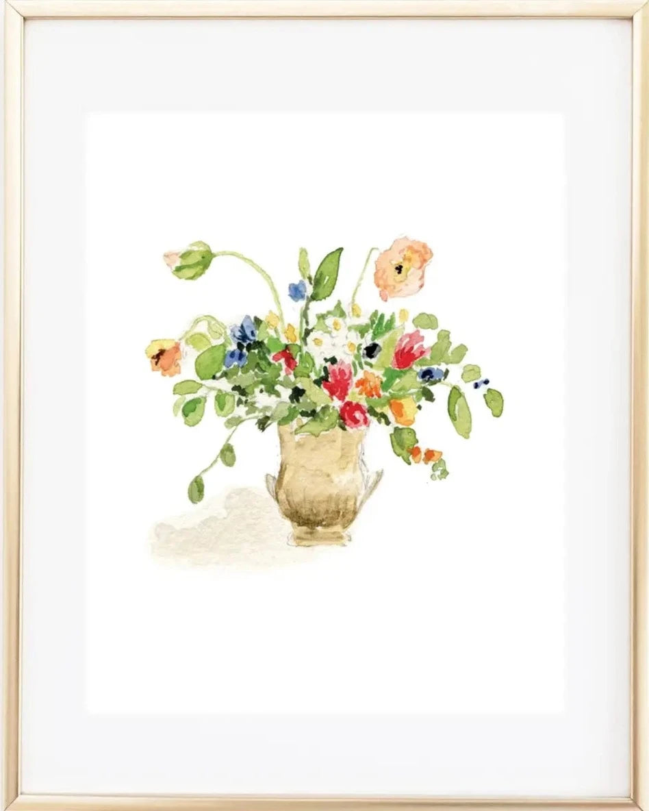 8x10 Bouquet Art Print