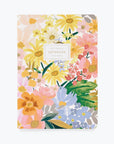 Set of 3 Marguerite Stitched Notebooks