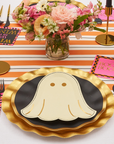 Boo Bold Die Cut Salad Plates, 8pk