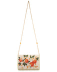 Sun Kissed Orange Fruit Beaded Crossbody Handbag