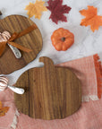 Pumpkin Cutting Board Gift Set