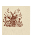 On The Hunt Beverage Napkins