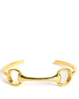 Gold Horse Bit Cuff