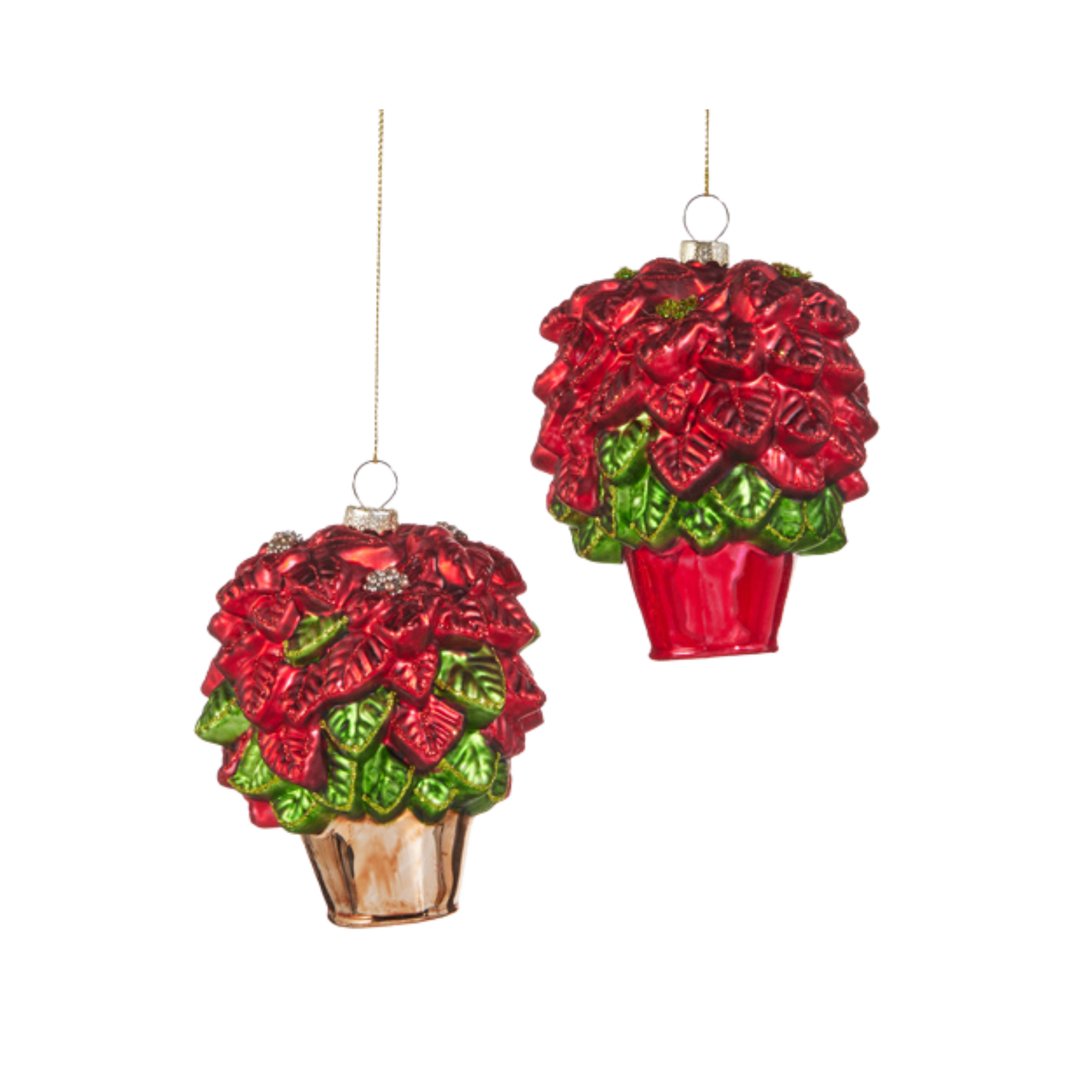 Poinsettia Ornament