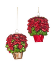 Poinsettia Ornament