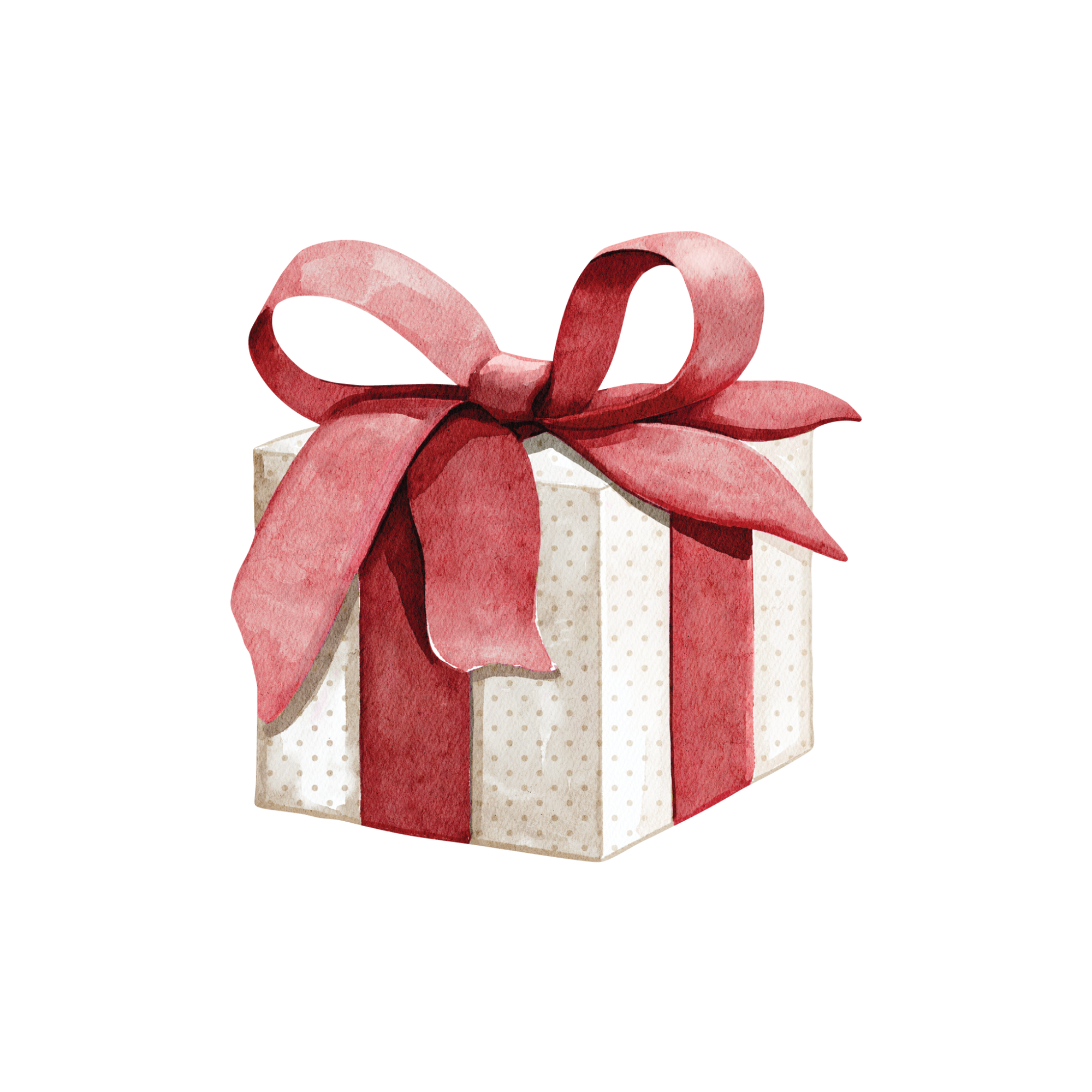 Red Bow Gift Paper Placemat