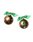 Gold Vintage Ornaments Glass Ornament