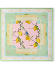 Citrus Songbird Mahjong Mat
