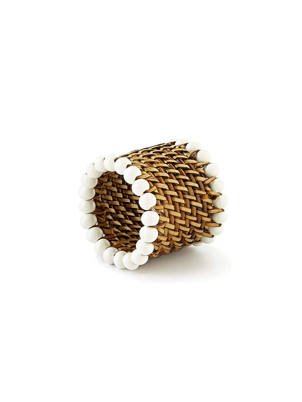 Napkin Ring with White Beads