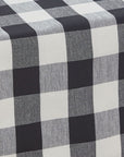 Black and Cream Buffalo Check Table Runner