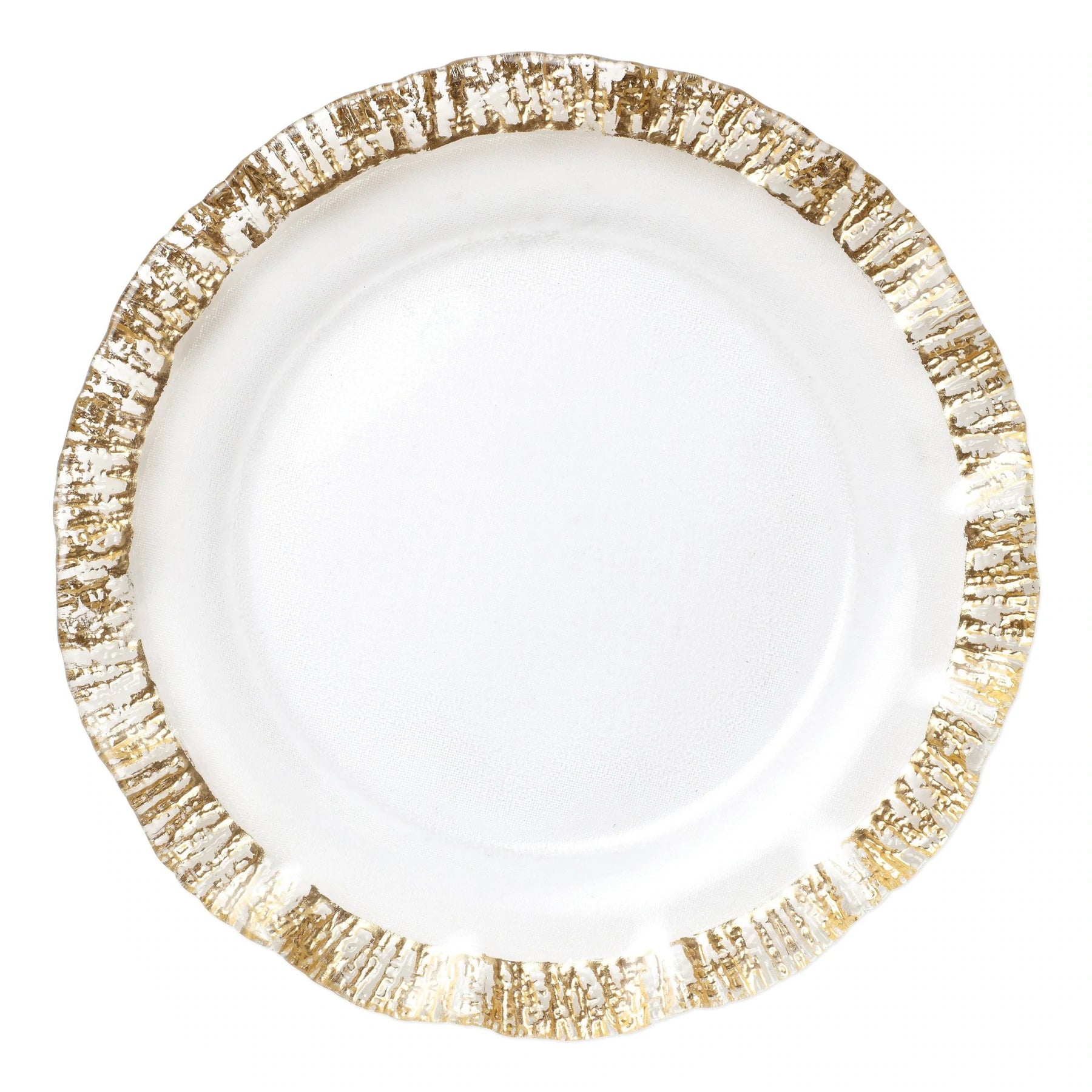 Gold Rim Plate/Charger
